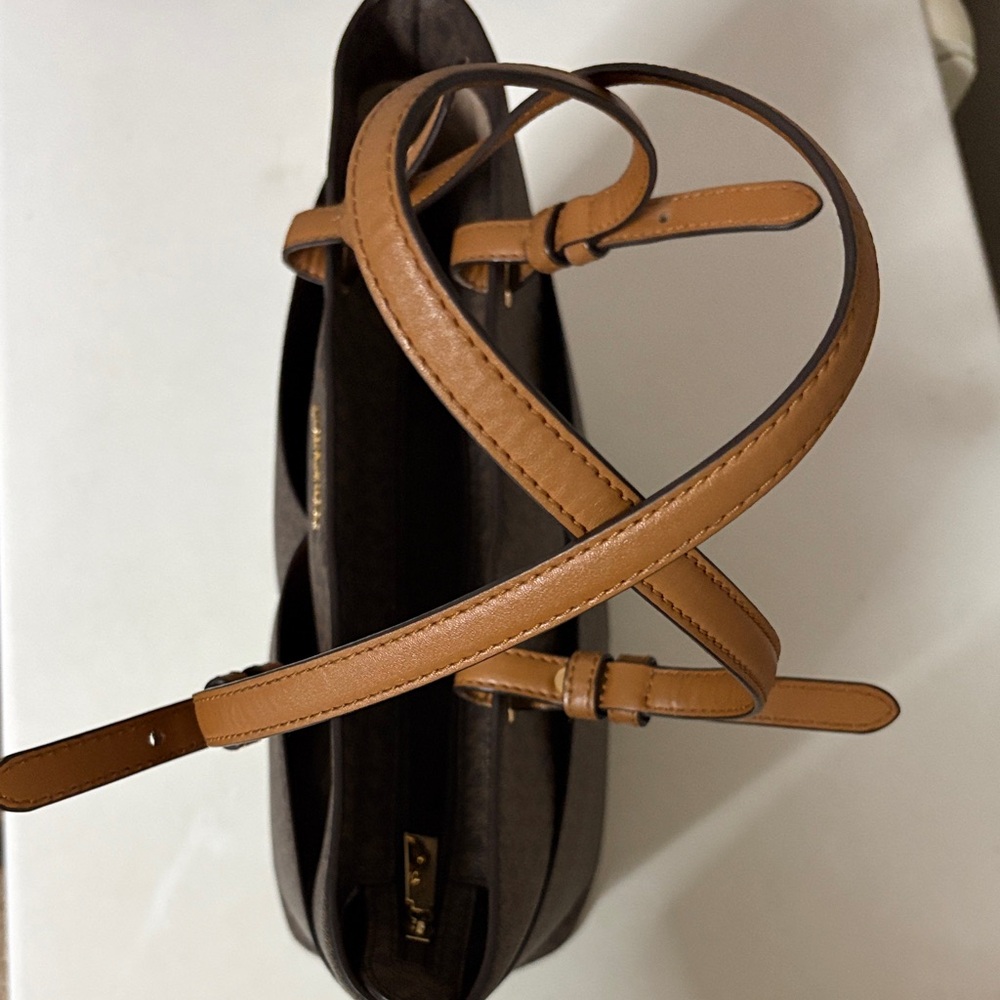 Michael Kors Signature Brown Tote - Picture 5 of 13